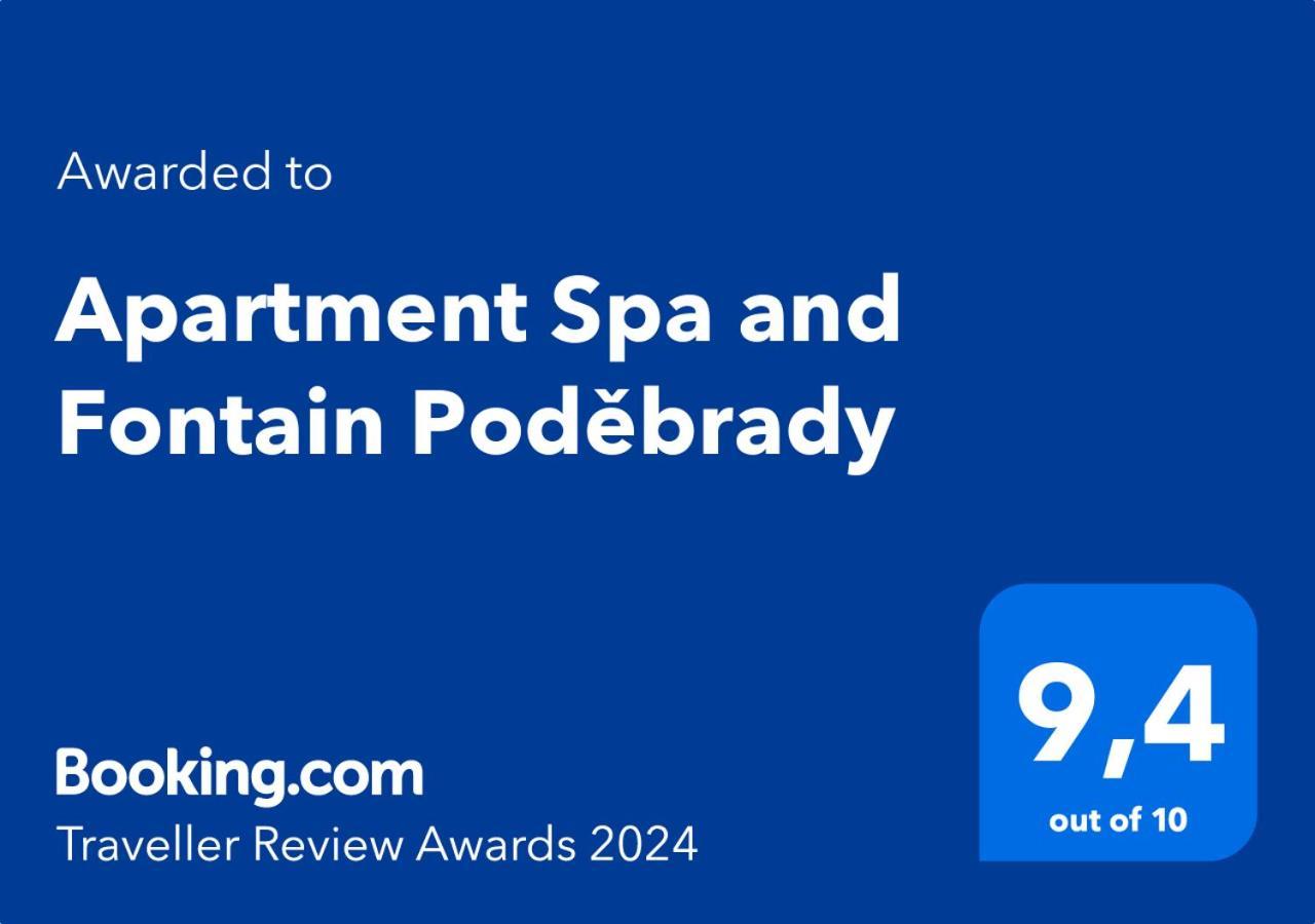 Apartment Spa And Fontain Poděbrady Dış mekan fotoğraf