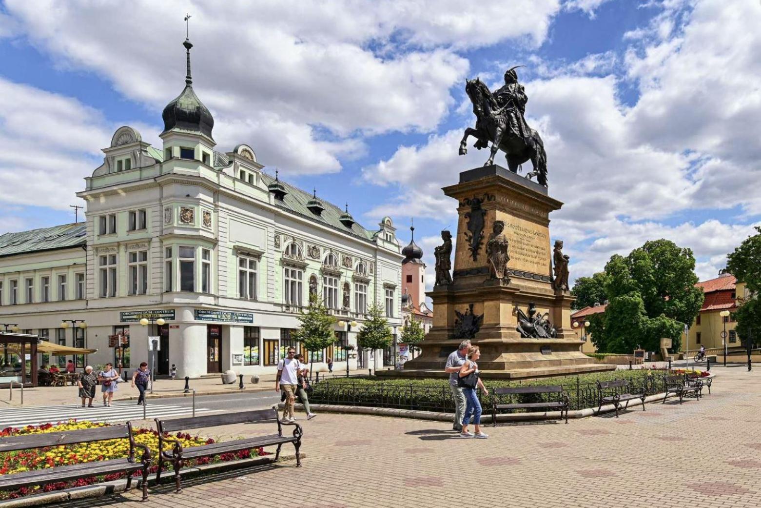 Apartment Spa And Fontain Poděbrady Dış mekan fotoğraf